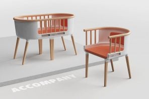 Genius Multipurpose Crib Turns Into Two Armchairs After The Baby Grows Older
